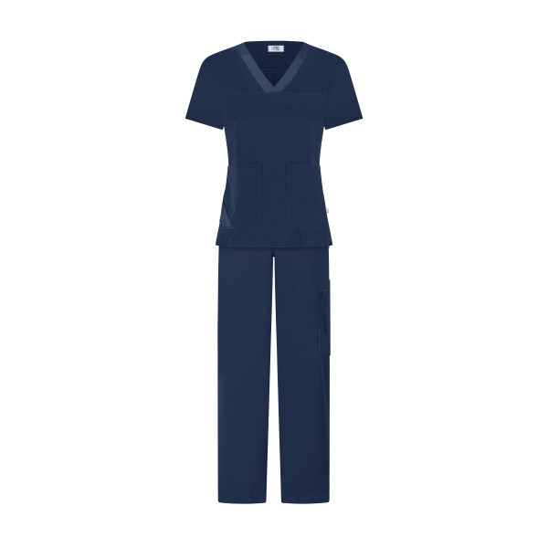 Oxygen Scrub Set - Navy Blue / Azul Oscuro